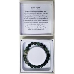 Green Agate bracelet