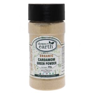 Organic Green Cardamom Powder 60g