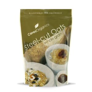 ORGANIC STEEL CUT OATS - 800G