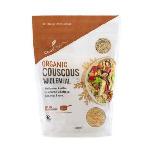 ORGANIC COUSCOUS, WHOLEMEAL - 400G