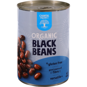 Chantal Organics Black Beans 400 grams