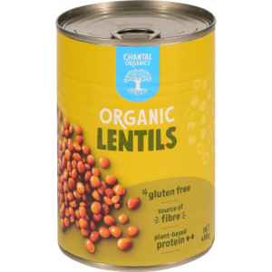Chantal Organics Lentils 400 grams