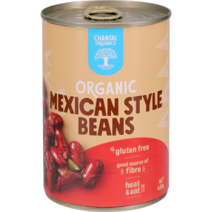Chantal Organics Mexican Style Beans 400 grams