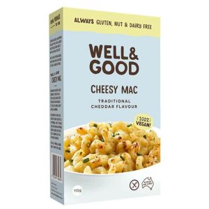 Vegan Cheesy Mac – Traditional Cheddar Flavour 110g