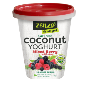 Zenzo Coconut Yoghurt Mixed Berry with Acai 330g