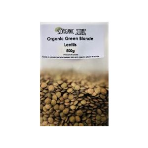 Lentils Green Blonde Organic-500g