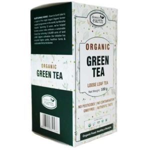 Organic Green Tea (Loose leaf tea) 100g