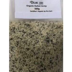 Organic Hemp Seeds/Hearts 500gm