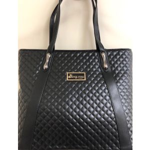 Rosa Rose Premium Series Black Textured Bag