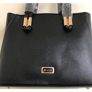 Rosa Rose Hand Bag Black
