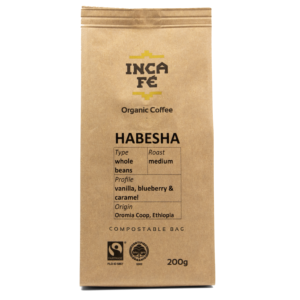 IncaFe Habesha Coffee Beans 200gms