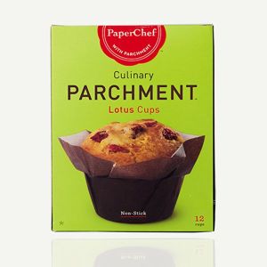 PAPERCHEF LOTUS CUPS 12PK-BROWN