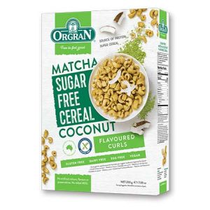 Sugar Free Matcha & Coconut Cereal 200g