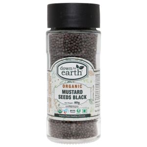 Organic Mustard Seeds Black 80g