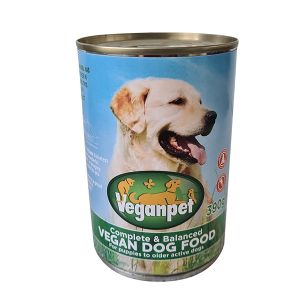 Veganpet Vegan Dog Food Tin 390gms