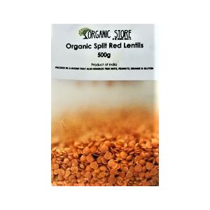 Organic Lentils, Red Split