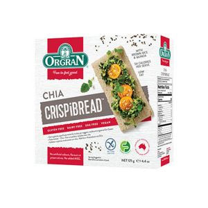 Orgran Chia Crispibread 125 grams