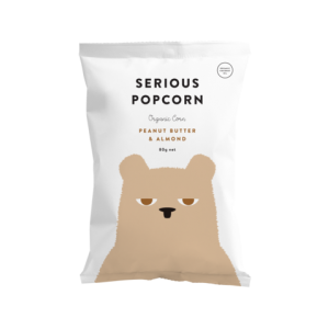 Serious Popcorn Peanut Butter & Almond 80gms