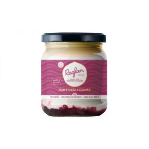 Raglan coconut yogurt PLUM & VANILLA CUSTARD 350gm