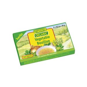Rapunzel Organic Vegetable Bouillon Cubes with Herbs 8 x 10.5g