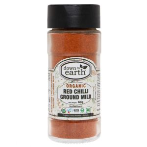 Organic Red Chilli Ground Mild 60g