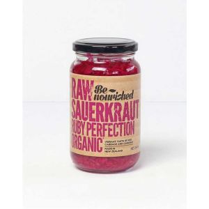 Be Nourished Raw Sauerkraut Ruby Perfection 380g