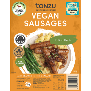 Tonzu Italian Herb Sausages 300g