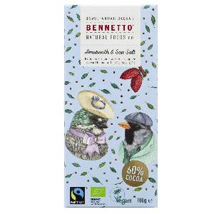 Bennetto Amaranth Se Salt Chocolate 100g