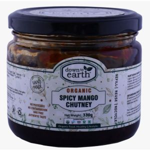 Organic Spicy Mango Chutney 330g