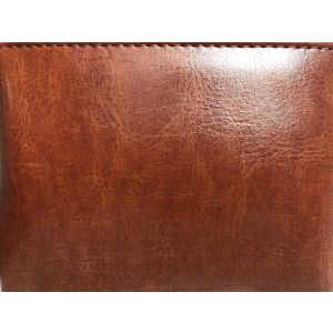 Faux Leather Wallet  Rust Brown colour