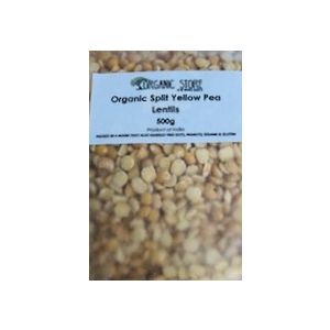 Peas Split Yellow Organic-500g